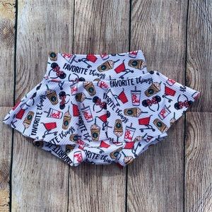 Infant Girl’s “Favorite Things” Skirt Bummie Size 12-18 Months